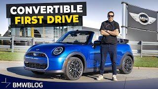 NEW 2025 MINI CONVERTIBLE REVIEW & TEST DRIVE