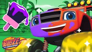 Makeover Machines #10   Blaze On An Island! | Blaze and the Monster Machines