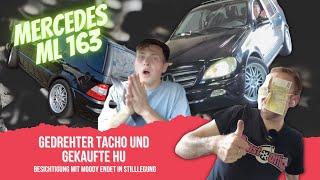 Mercedes ML Besichtigung *Tacho gedreht, TÜV gekauft, über 30 Mängel*