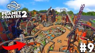 Planet Coaster 2 NEW Roller Coasters & Area COMPLETE in my Theme Park!!