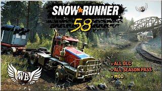 LIVE | Snow⭐Runner - #58 "Rejon Ałmacki u Krepelsona"