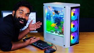 World 's First Inbuilt Aquarium Pc | ഇനി കമ്പ്യൂട്ടറിൽ മീനുകൾ ഓടിക്കളിക്കും | M4 Tech |