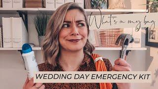 WEDDING PLANNER KIT BAG (wedding day emergency kit)