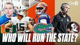 College Football In The State Of Florida Check In: Florida Gators, Miami Hurricanes, FSU Seminoles