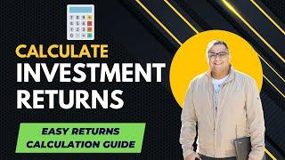 Learn how to calculate investment returns like a pro! [Free Template]