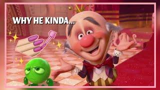 King Candy being a FRUITY villain for over 5 and a half minutes "straight"  (Wreck-It Ralph)