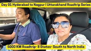 Day 01 I Hyderabad to Nagpur| 18 Day Road Trip to Uttarakhand | 5000 KM in Kia Sonet