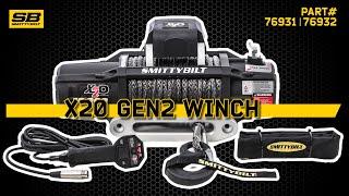 Smittybilt | Gen2 X2O Waterproof Winch