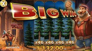  Big Stack Lumberjack Slot Machine Wins BIG TIME! (Print Studios)