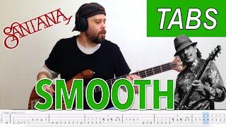 Smooth bass tabs - Santana (feat. Rob Thomas)