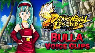 All Bulla Voice Clips • Dragon Ball Legends • Voice Lines (Lauren Landa) - ENGLISH