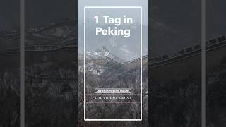 Peking (Beijing), chinesische Mauer, Badaling, Weg auf eigene Faust