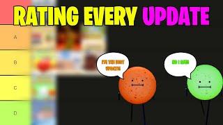 SECRET STAYCATION | RATING EVERY UPDATE! BEST UPDATE!