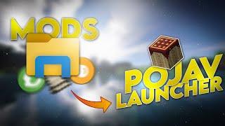 How to add or install mods in pojav Launcher  || how to use mods in pojav launcher 