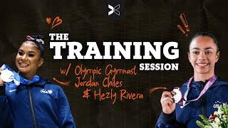 Hangin' with an Olympian | Training Session: Jordan Chiles & Hezly Rivera