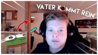 VATER GUCKT STREAMER BEIM TANZEN ZU  