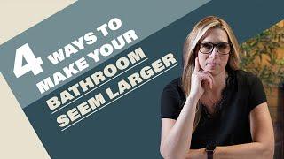 BATHROOM RENOVATION COMPANY NG PLATINUM HOMES IN HOUSTON REVEALS TIPS TO MAKE YOUR BATHROOM LARGER