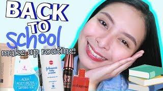 TIPID BACK TO SCHOOL MAKE UP ROUTINE! (ALL DRUGSTORE) | PHILIPPINES