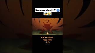 Kurama death  #naruto #anime #boruto #fyp #shorts #anime #badassanime