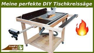 Meine perfekte DIY Tischkreissäge  Werkstatt einrichten & selber bauen | Bauanleitung