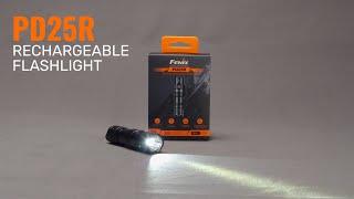 Fenix PD25R Rechargeable EDC Flashlight - Operation & Features Overview