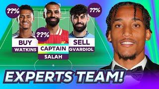 FPL EXPERTS GAMEWEEK 5 TEAM REVEAL | Best Forward Replacements?! | FANTASY PREMIER LEAGUE 2024/25