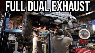 Building A Hot Rod Dual Exhaust  For The 1934 Ford Sedan Delivery