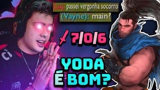 O YODA AINDA É BOM DE YASUO? - MONO YASUO ANALISA MICRO DO YODA (CARREGOU SOLO?!)