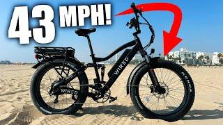 OUTRAGEOUS 43 MPH Ebike! Wired Freedom Review