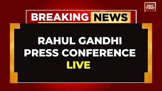 Rahul Gandhi LIVE | Rahul Gandhi And Mallikarjun Kharge LIVE Press Briefing | Congress Vs BJP