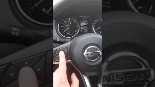 Как поменять мили на километры nissan roque qashqai x-trail английское меню