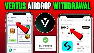 VERTUS AIRDROP LISTING DATE | VERTUS AIRDROP WITHDRAWAL | VERTUS AIRDROP SNAPSHOT DATE CONFIRM