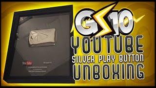 YouTube Silver Play Button Unboxing Video