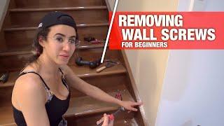 "THIS WASN'T SUPPOSED TO BE A RENOVATION" - Removing Child Safety Stair Gate Screws