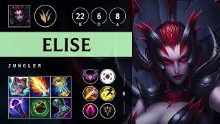 Elise Jungle vs Nidalee: Legendary - KR Master Patch 14.23