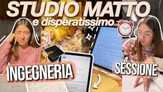 prepariamo l’esame di chimica// study  vlog