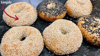 The Easiest Sourdough BAGEL Recipe on YouTube