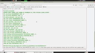WebGoat SQLInjection Advanced 3