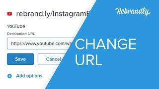 How To Change The Destination URL Of A Custom Short Link