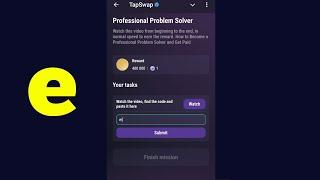 Professional Problem Solver | Tapswap Code |How to Become a Professional Problem Solver and Get Paid