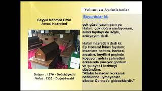 Seyyid Mehmed Emin Arvasi Hazretleri | Yolumuzu Aydınlatanlar