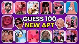 Guess 100 NEW APT Songs & Variants by Their Voice ~ ROSÉ & Bruno Mars APT Song Covers  APT QUIZ