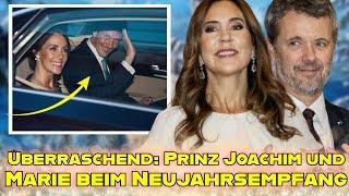 Überraschend: Prinz Joachim von Dänemark und Prinzessin Marie beim Neujahrsempfang in Dänemark!