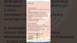 Most common drug in respiratory disease and disorder #nursing #respiratory #viralvideo #viral shorts