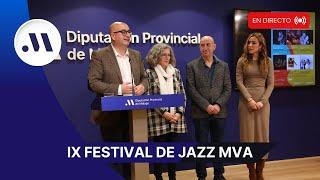 Presentación del Festival de Jazz MVA de la Diputación de Málaga