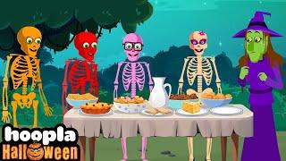 Spooky Skeleton Song  Skeleton Family At Dinner Party | Hoopla Halloween