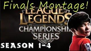 Best of Legaue of Legends Championship Finals [Season 1 - Season 4] (Highlight Montage)