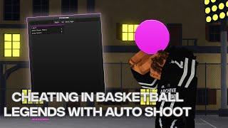 CHEATING IN BASKETBALL LEGENDS WITH AUTO SHOOT