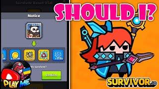 WHEN SHOULD I SWITCH TO METALLIA? - Survivor.io Recommended Crit Rate for S Survivor