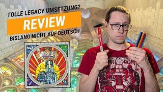 #Review - Sagrada Artisans (Floodgate Games 2023) | Window construction through painting - better...